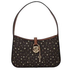 【新品】MICHAEL KORS マイケルコース レディース ハンドバッグ ファブリック ブラウン 35F4G1YC1VBROWN