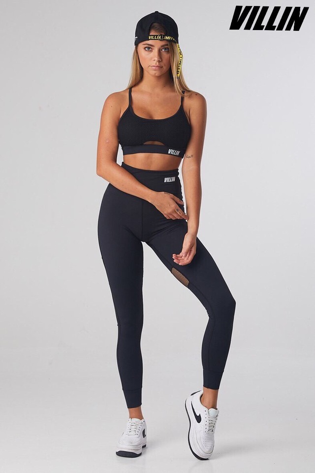 VILLIN MISFIT MESH SPORTS TIGHTS