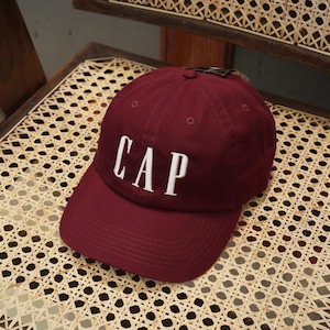 byeA.(バイエー) "CAP CAP" -BURGUNDY-