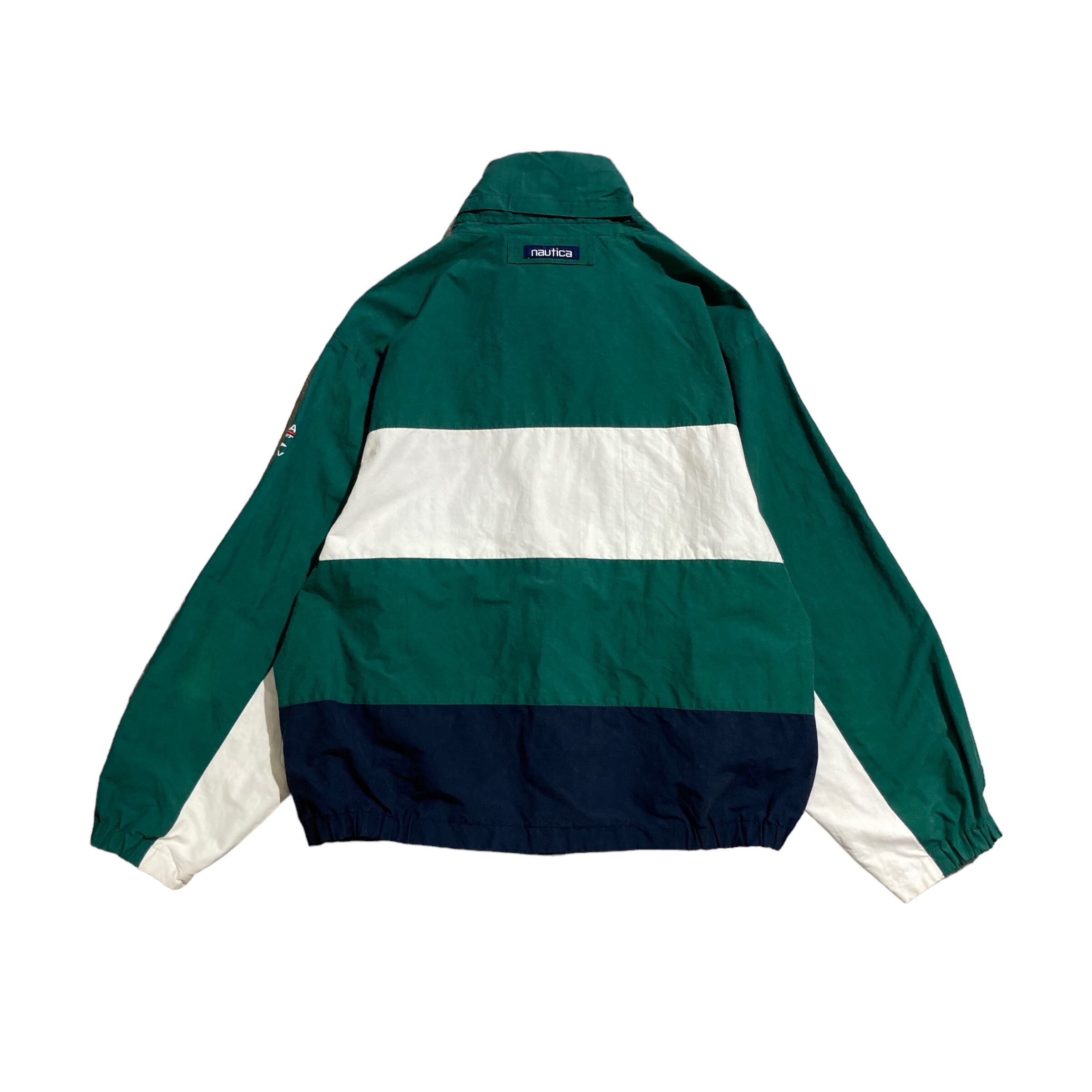 NAUTICA used reversible nylon jacket SIZE:L (L2） | one day store
