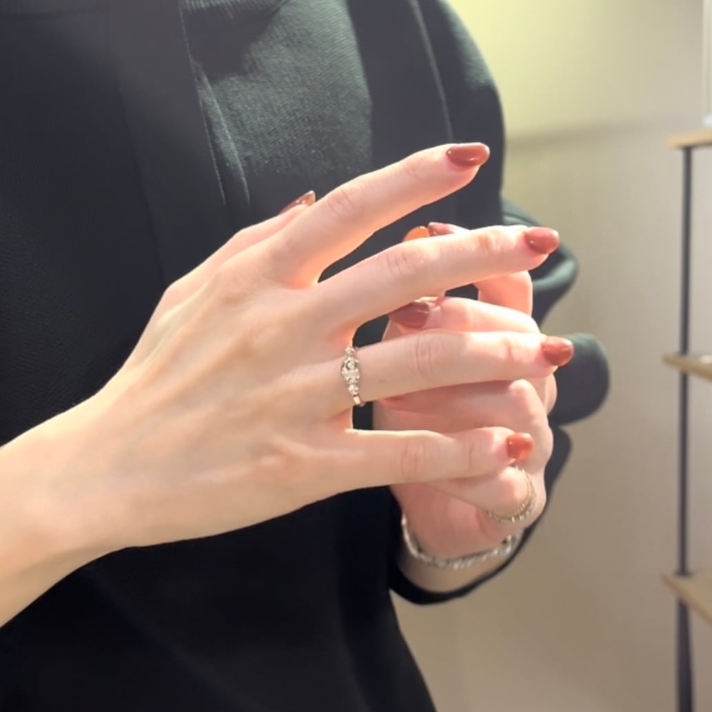 TIFFANY&CO.】1901 TIFFANY &CO エルサ・ペレッティ ビーンズリング 7