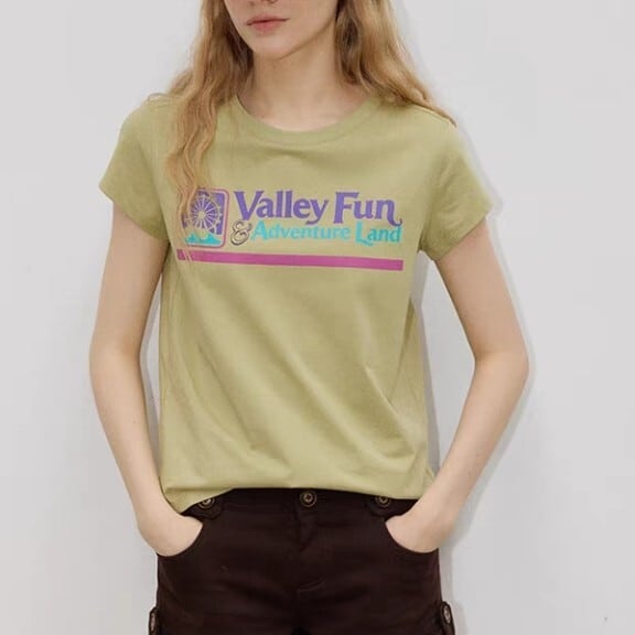 グラフィックプリント 半袖 Tシャツ L1337