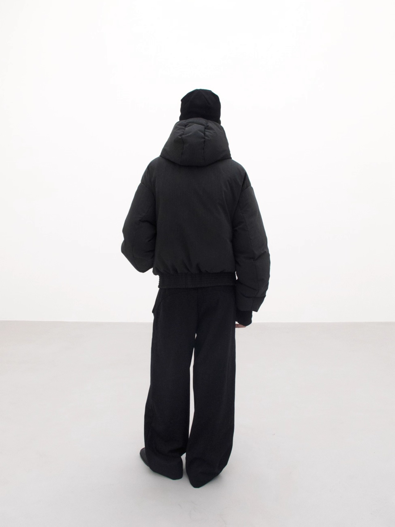 Yausye Padded Drop Shoulder Jacket