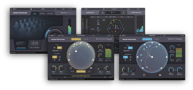 SOUND PARTICLES - Essential（エセンシャル / プラグイン4製品のバンドル - 50%オフ）