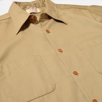 60-70s BIG YANK ワークシャツ USA製 ベージュ 半袖