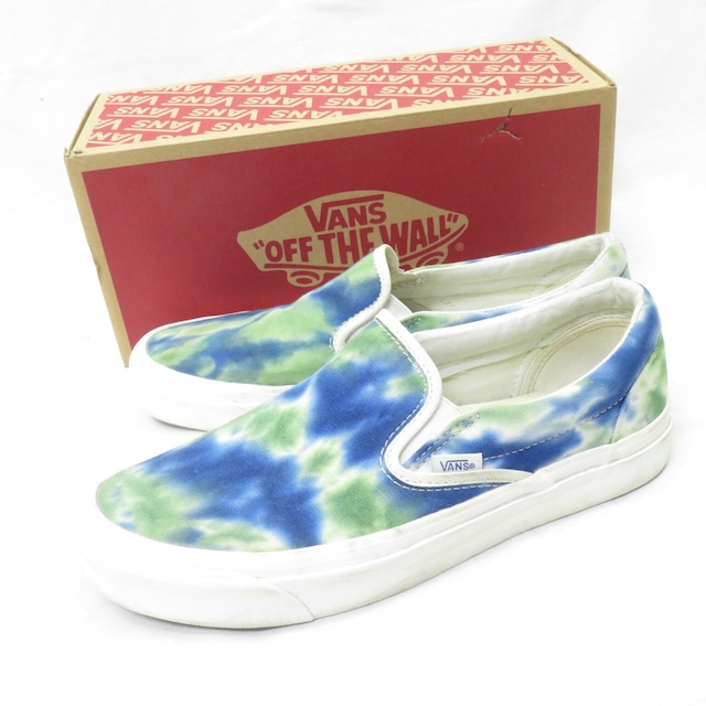 VANS ANAHEIM FACTORY CLASSIC SLIP ON 98 DX スニーカー タイダイ size26.5/バンズ スリッポン 0902