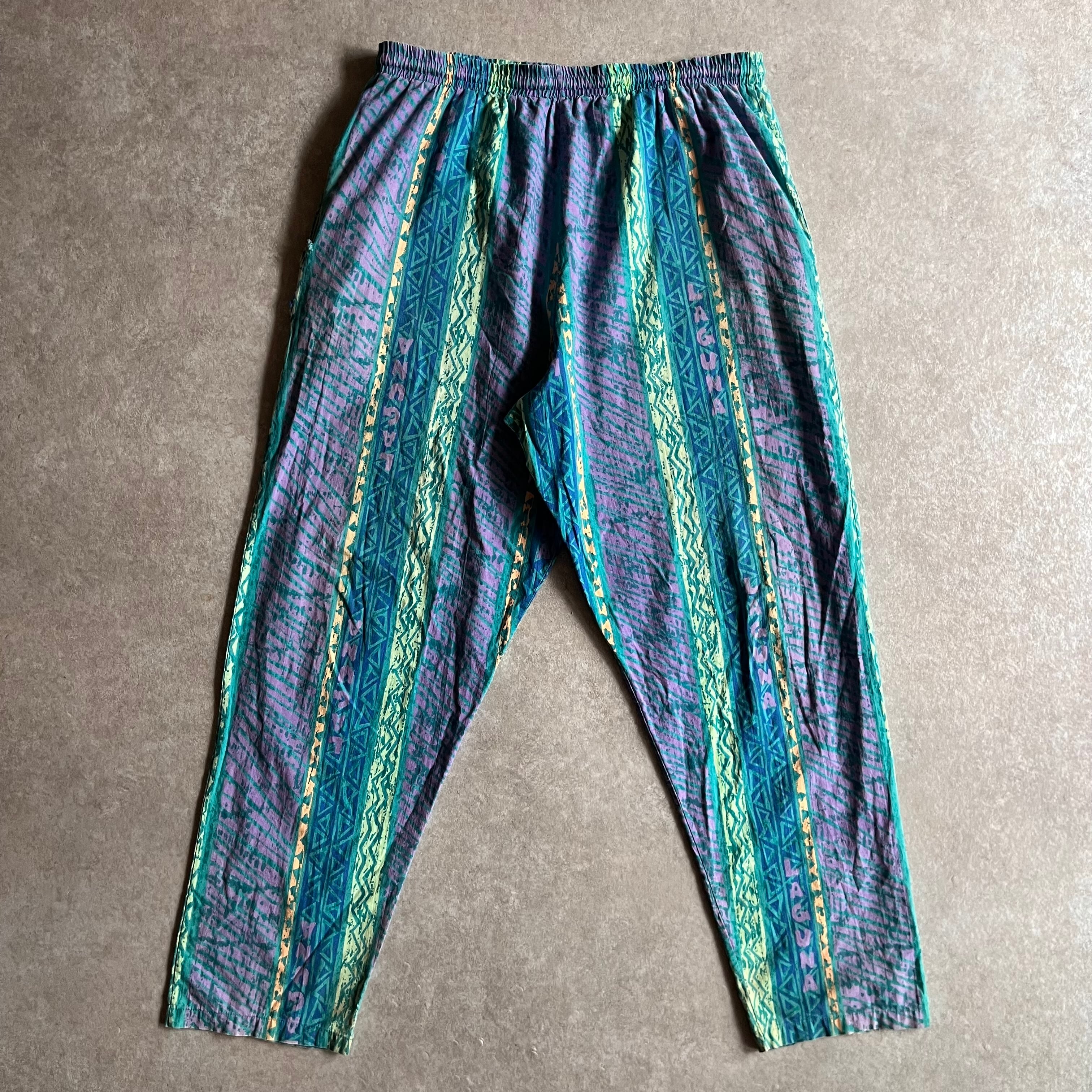 1990s LAGUNA Surf Pants W32 L34 Made in USA G959
