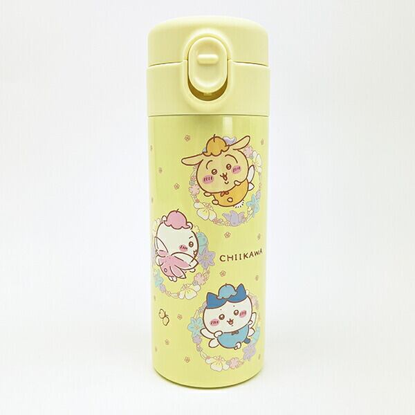 ちいかわ ワンタッチステンレスボトル(350ml) フェアリーフラワー 水筒