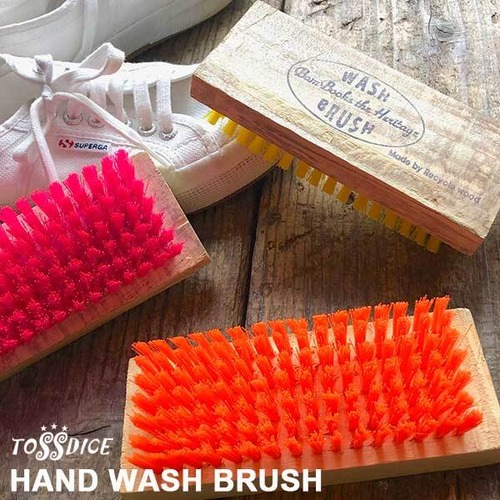 HAND WASH BRUSH ハンドウォッシュ・ブラシ デッキブラシ たわし 全3色