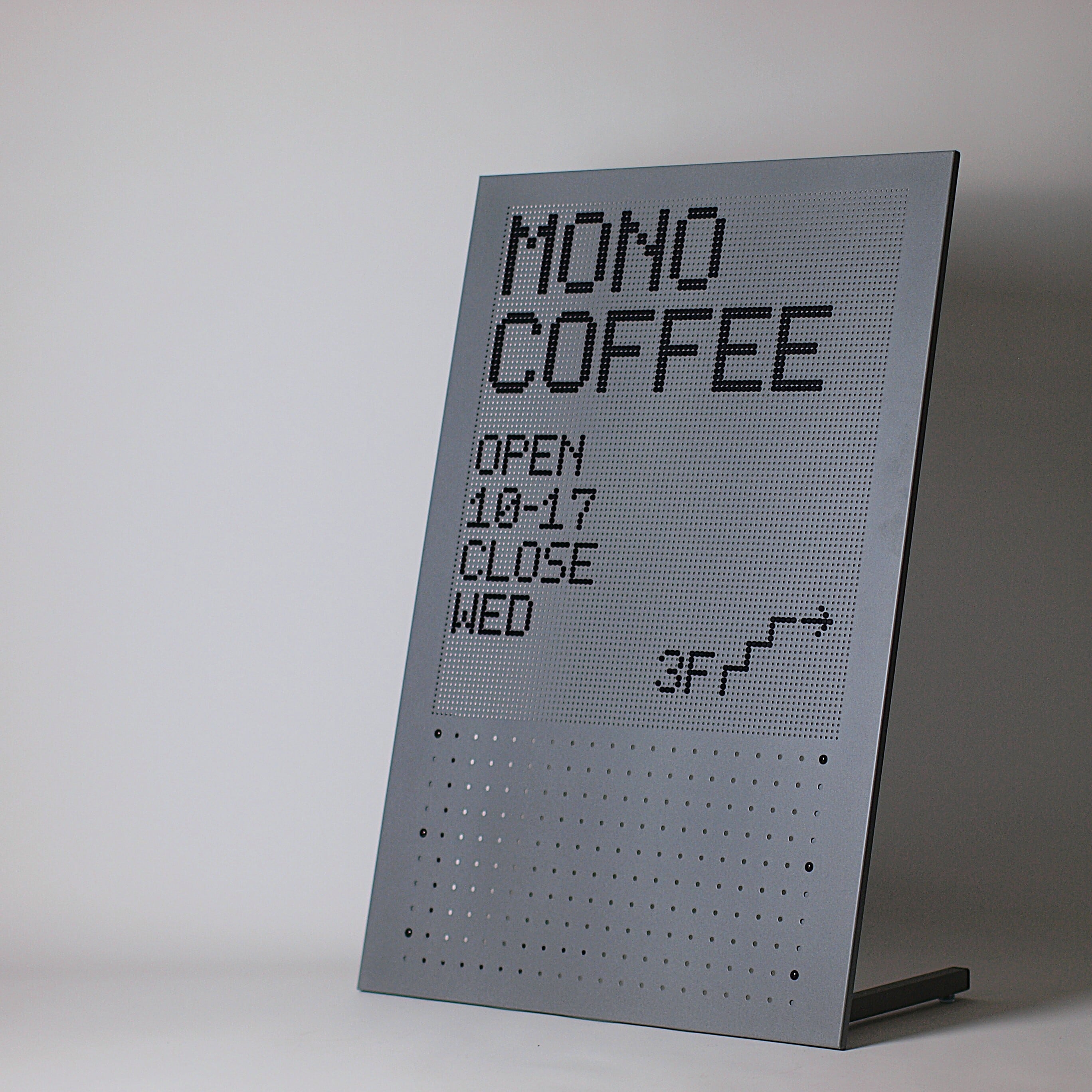 DOT MATRIX SIGN BOARD STAND SET