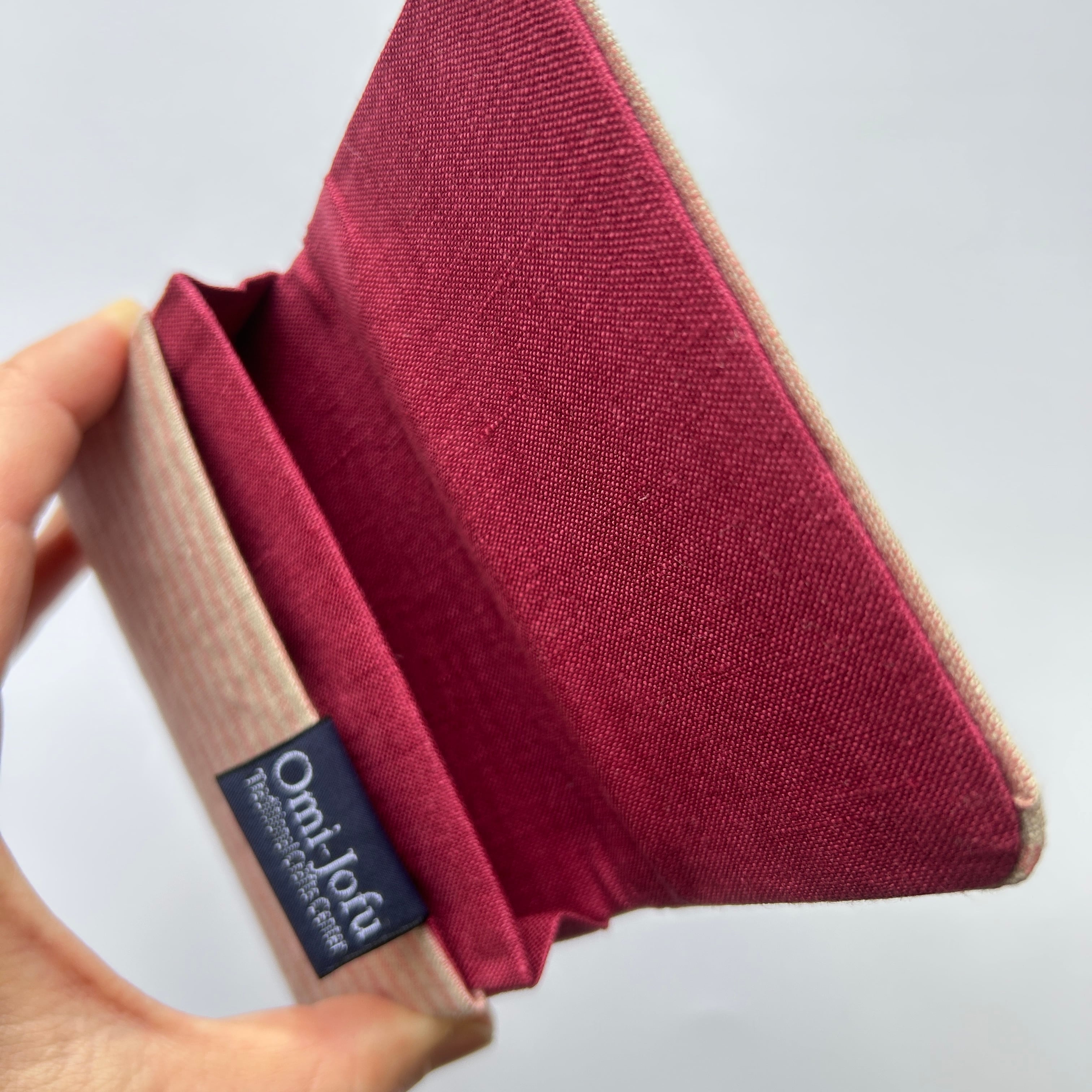 Omi-Jofu 【桜色】名刺入れ／びわ湖刺繍 | 近江上布伝統産業会館公式