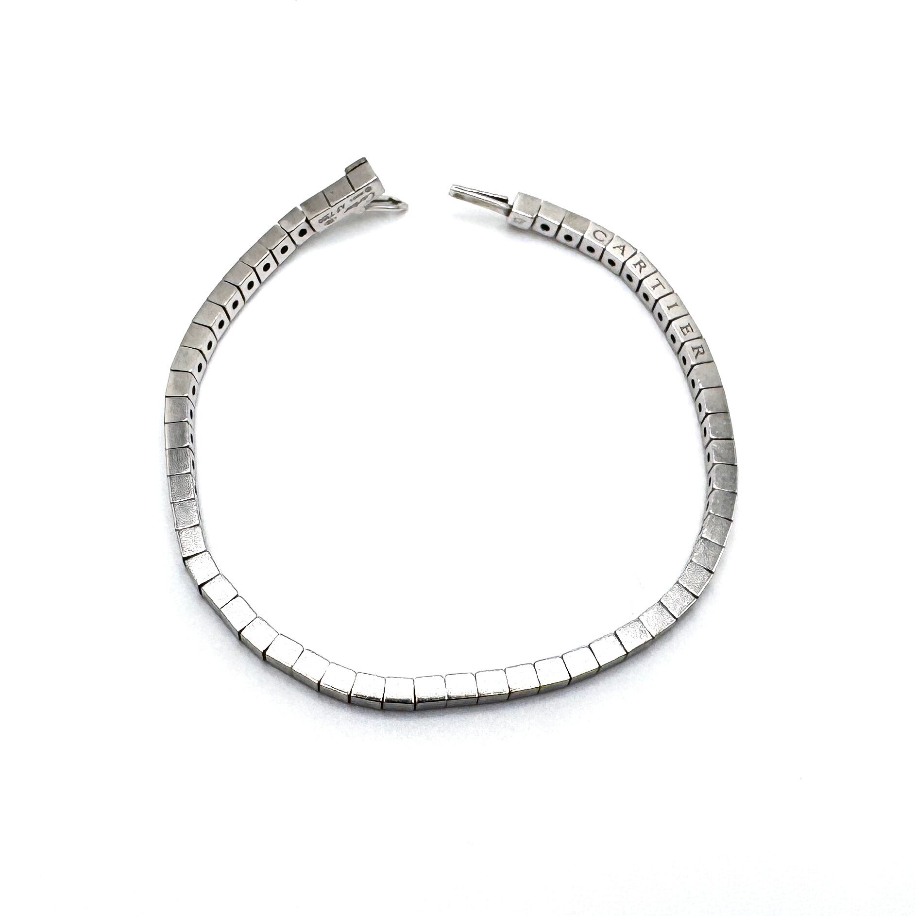 Cartier ラニエール ブレスレット 750 WG 15刻印 16.76g | YuniT