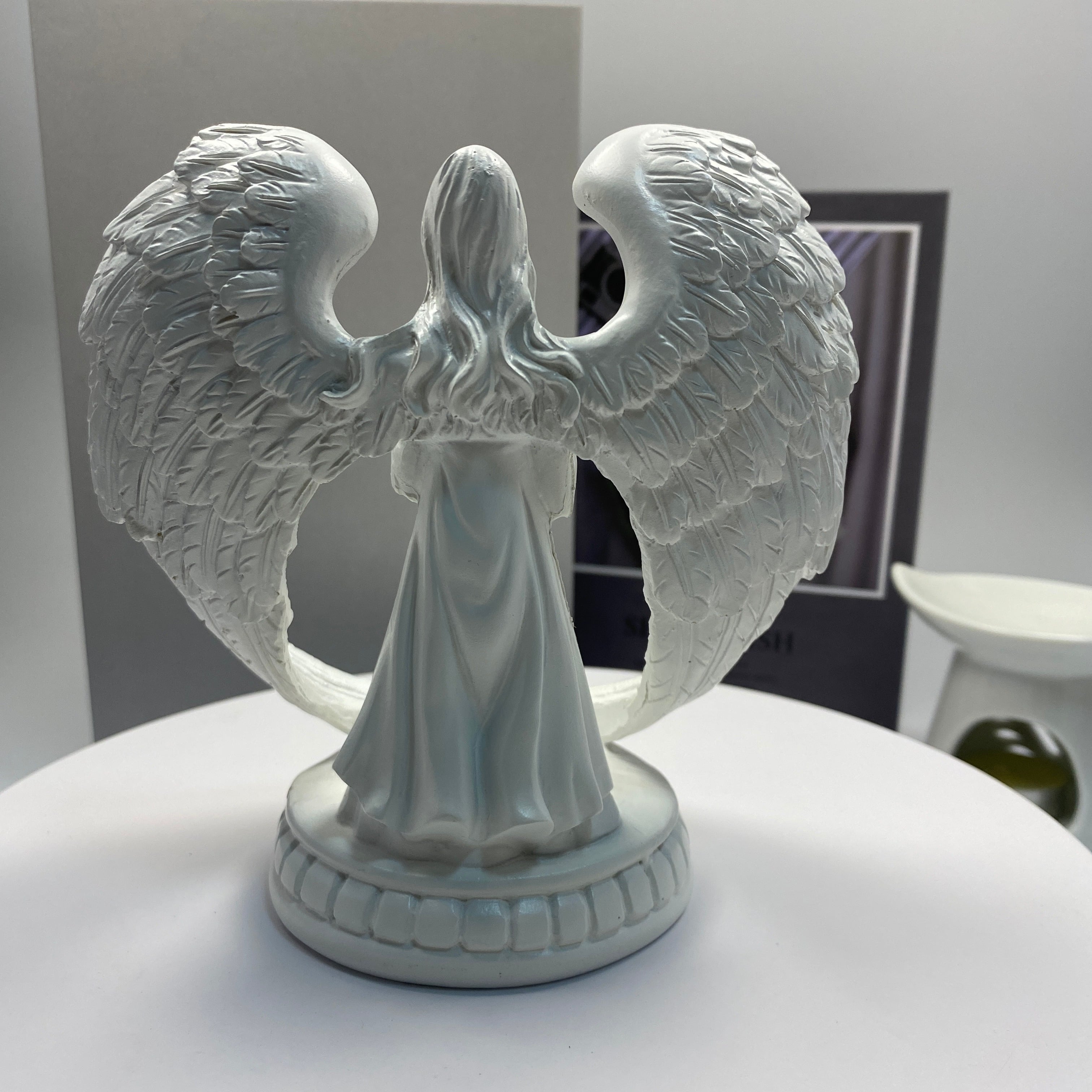 天使のキャンドルホルダー ろうそく立て 燭台 エンジェル 女神