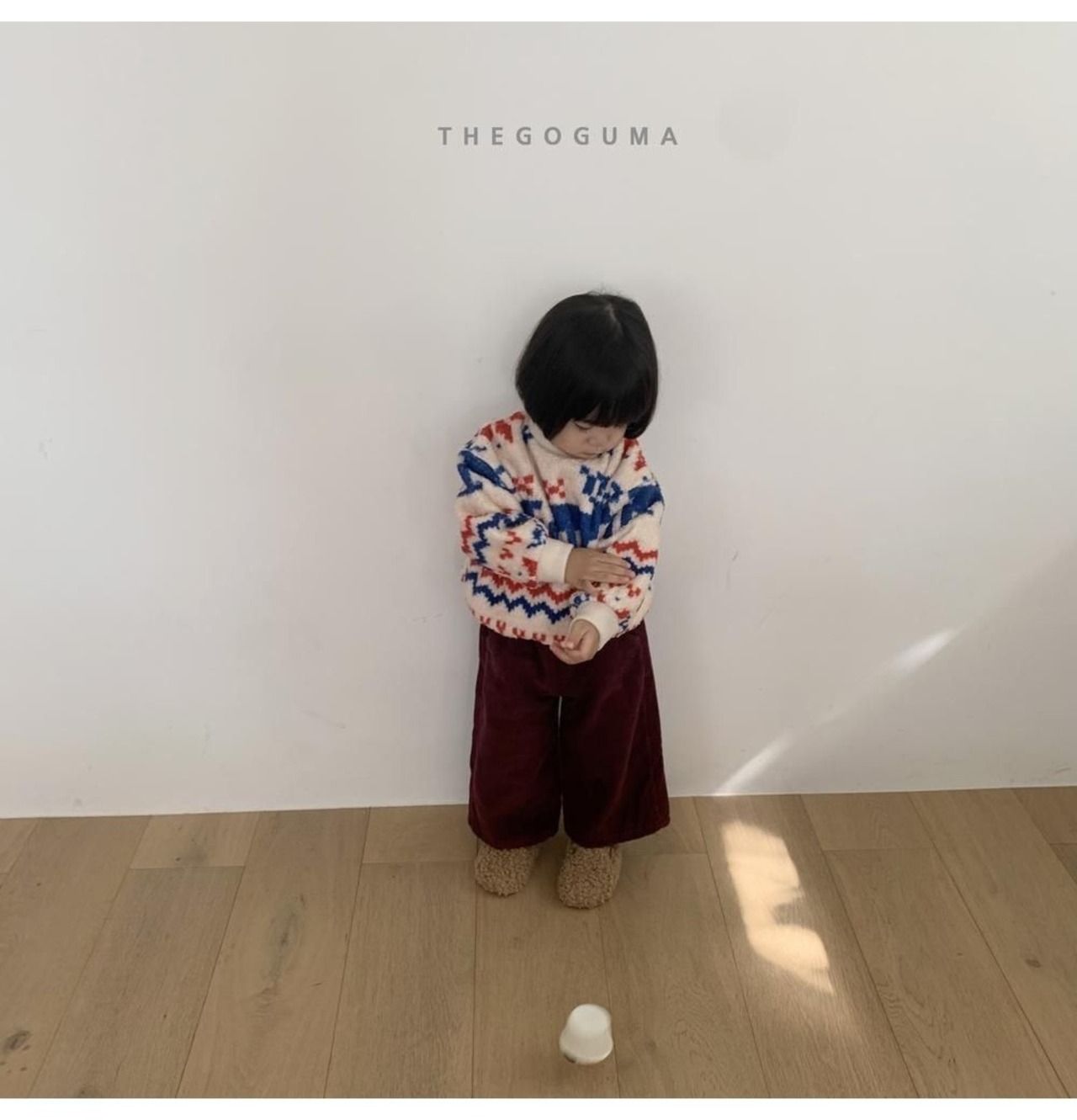 ザゴグマ / THE GOGUMA / カラーコーデュロイ裏起毛パンツ / 韓国子供服 / ジュニア / 26winter〖取寄〗*JS~JL*