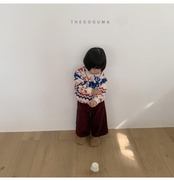 ザゴグマ / THE GOGUMA / カラーコーデュロイ裏起毛パンツ / 韓国子供服 / ジュニア / 26winter〖取寄〗*JS~JL*