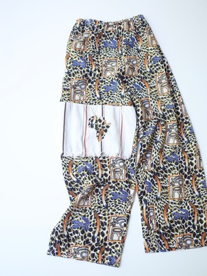 Hand made african fabric pants