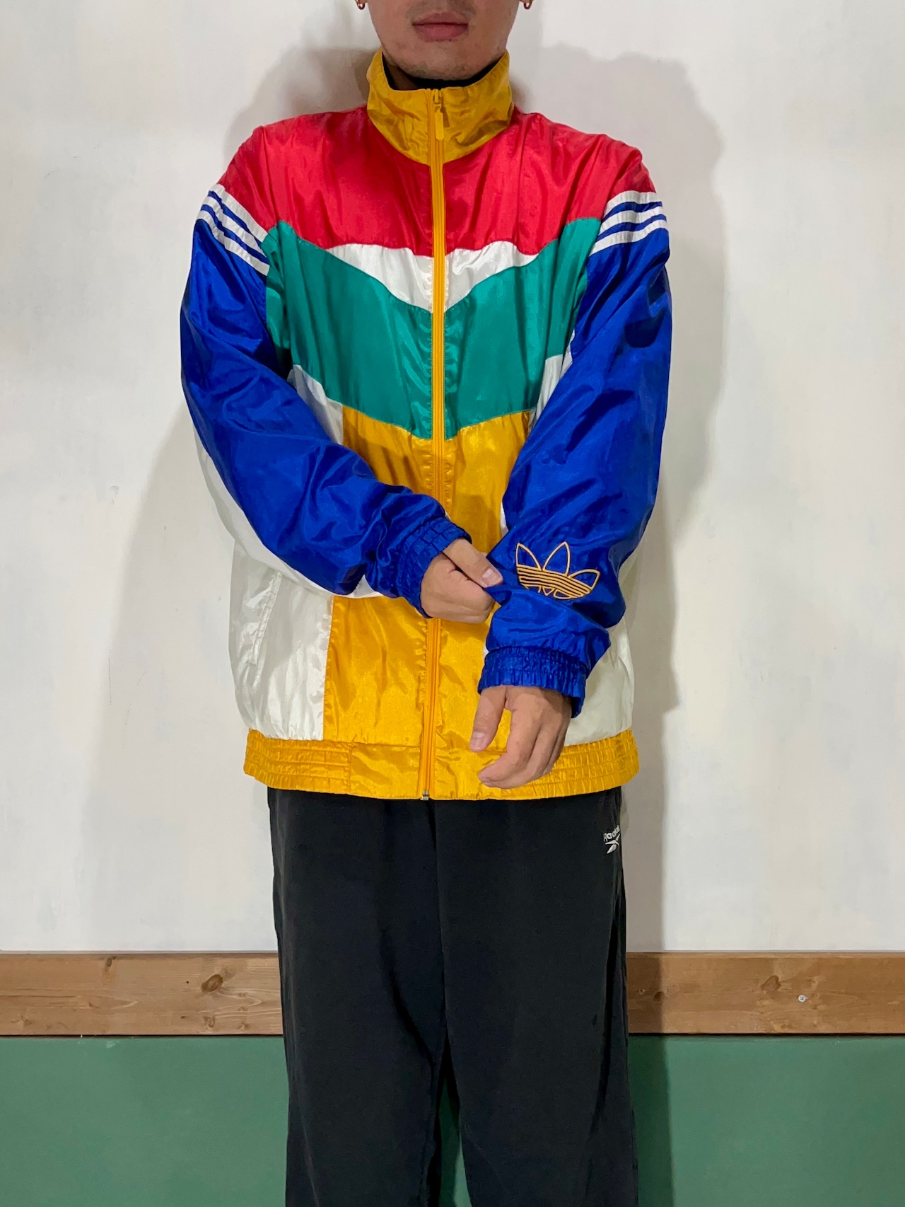 90's Adidas Nylon Jacket【M】