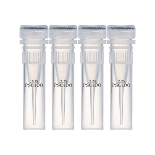 DDS PSC 100 アイラッシュアンプル（まつ毛美容液）0.5ml×4本入/専用ブラシ30本