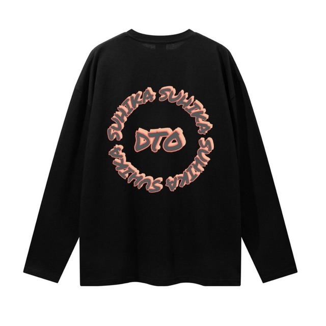 SUHIKA  L/S tee Black 7.7oz