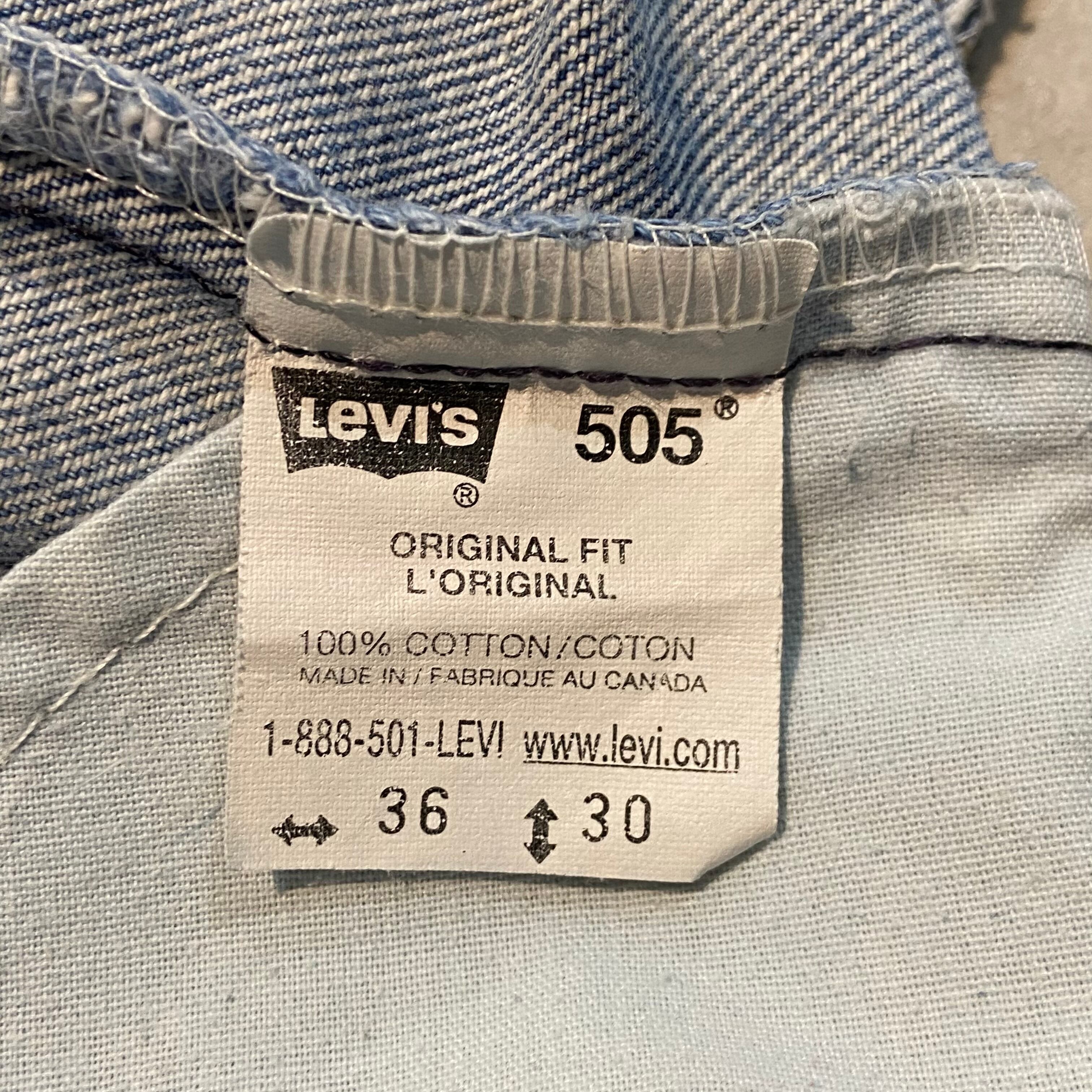 Levi's 505】リーバイス 505 ブルーデニム デニムパンツ W36 L30 ...