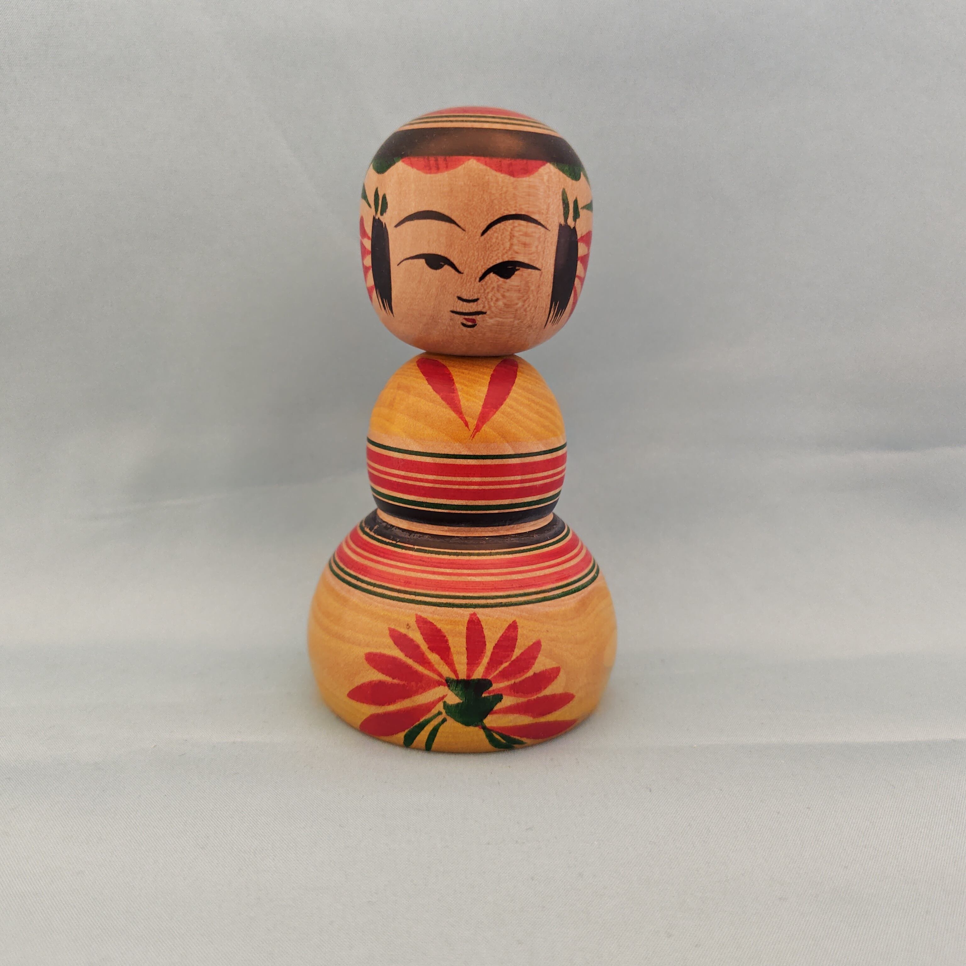 創作こけし　加藤作 1985年製　山椿 創作こけし 加藤作 1985年製 山椿 創作こけし 加藤作 1985年製 山椿