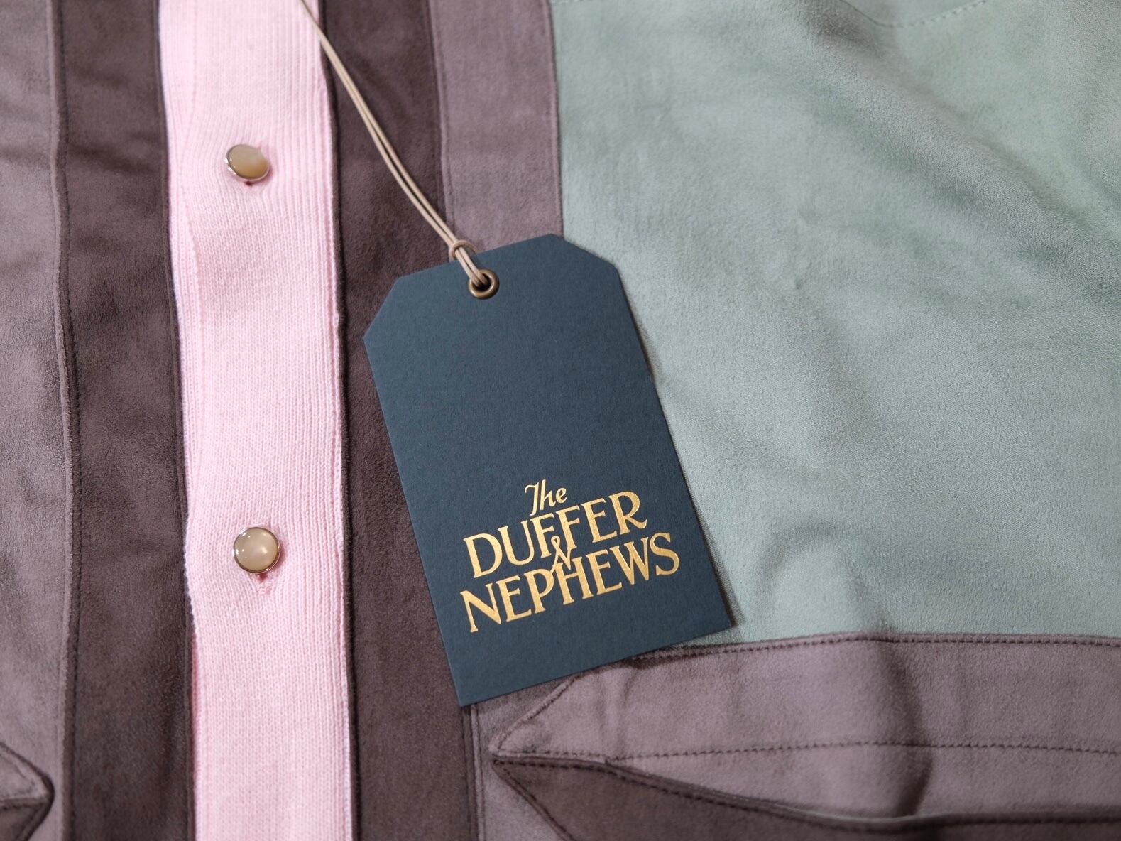 The DUFFER N NEPHEWS MACDUFF PINK×MINT” | Lapel online store