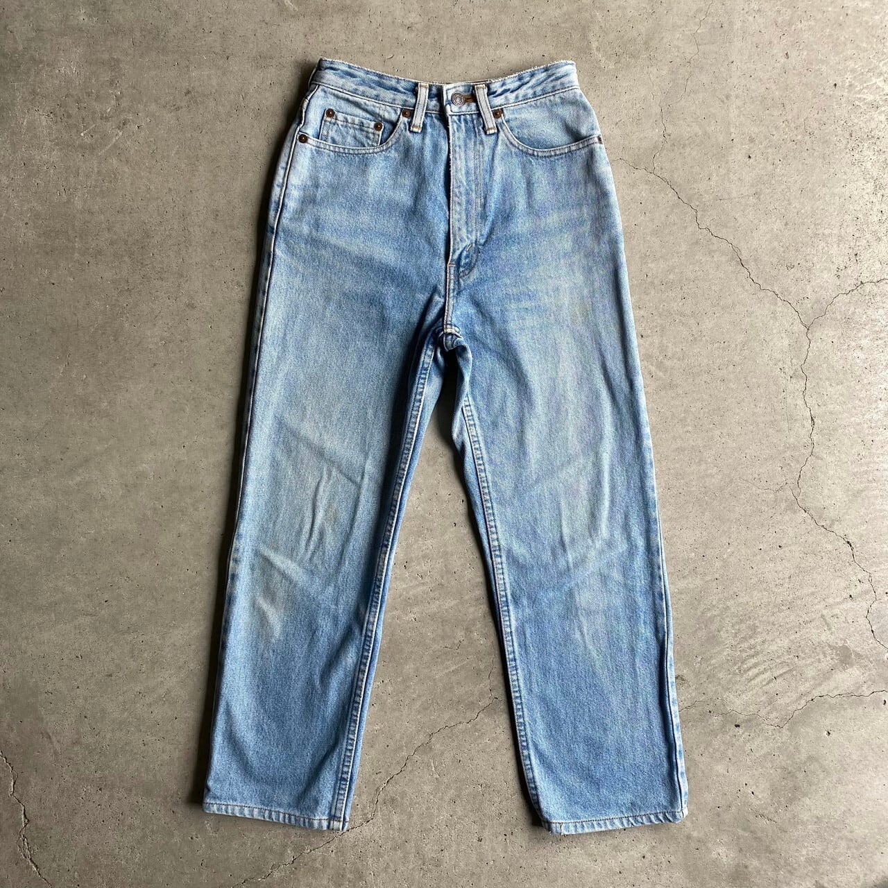 90年代 日本製 Levi's リーバイス 515 ハイウエスト テーパード デニムパンツ レディースw29 古着 90s ビンテージ  ヴィンテージ【デニムパンツ】【SA2204】 | cave 古着屋【公式】古着通販サイト