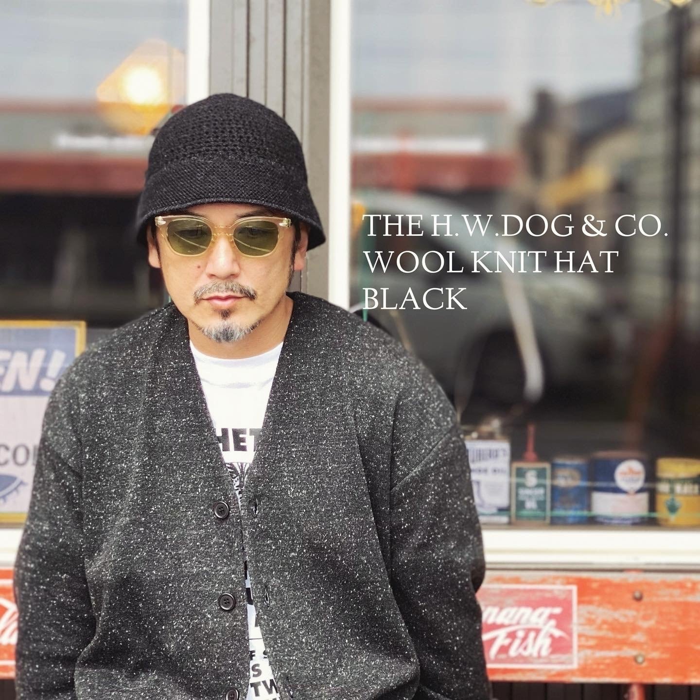 THE H.W.DOG\u0026CO. WOOL KNIT HAT