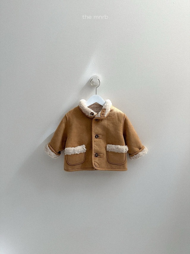 【予約/特典】mini robe / Reversible suede jacket