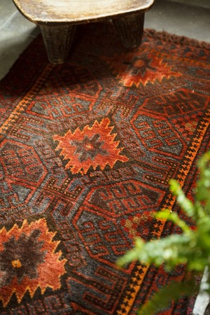 1476-Vintage Baluch rug