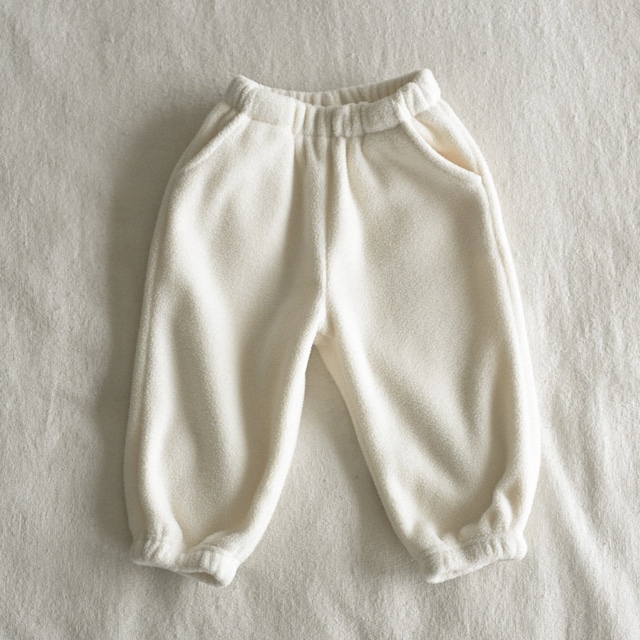 《予約》the beige ¨ fleece jogger pants