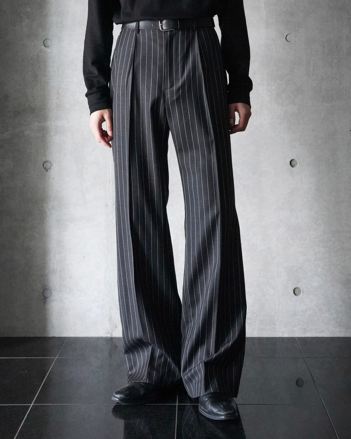 NEU_IN SS26 Striped tailored trousers | PAY ID