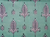 156ri049 Block Print Handkerchief b28