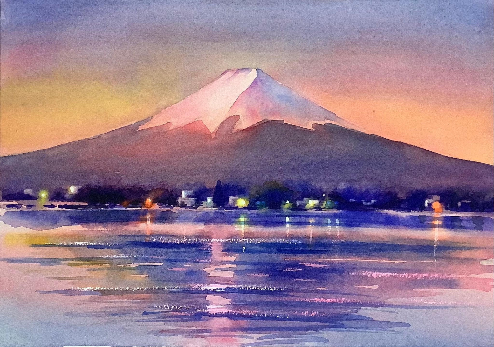 光る風（水彩画） | didi's artfactory