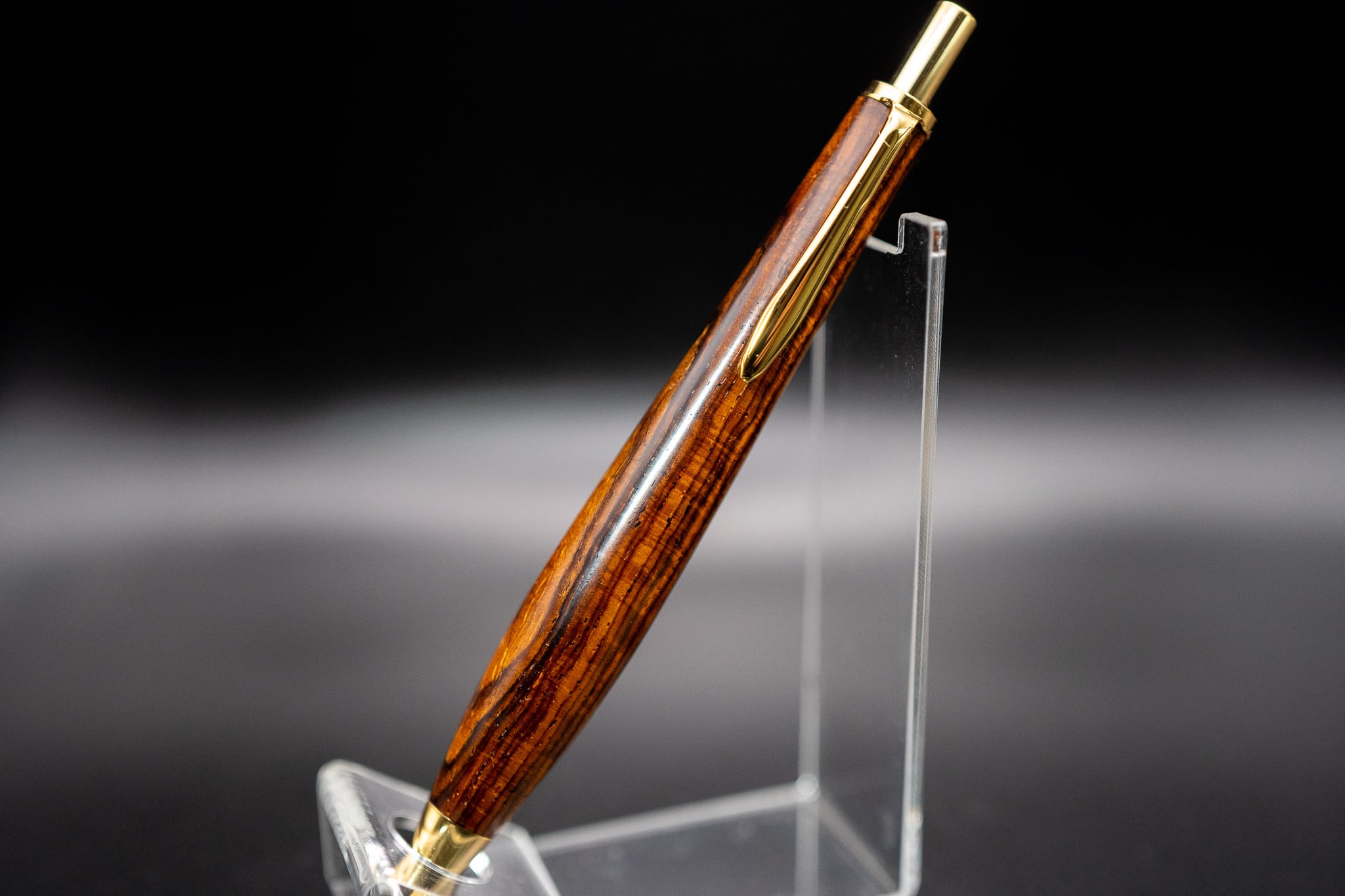 エスニックなローズウッド 】ココボロ 糸縮み杢 gold MP | 木軸ペン