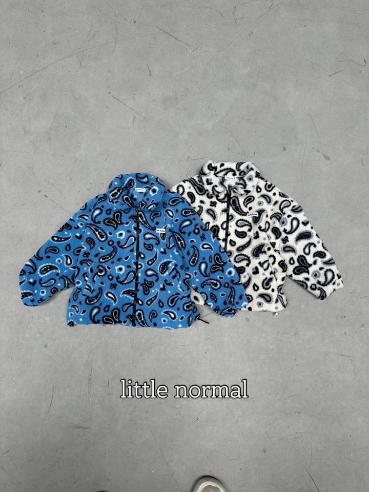 ※11/23まで5%OFF予約【little normal】paisley jumper/S-JS