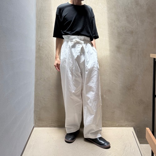 quitan／キタン　French Hospital Pants フレンチホスピタルパンツ　#5140058 WHITE