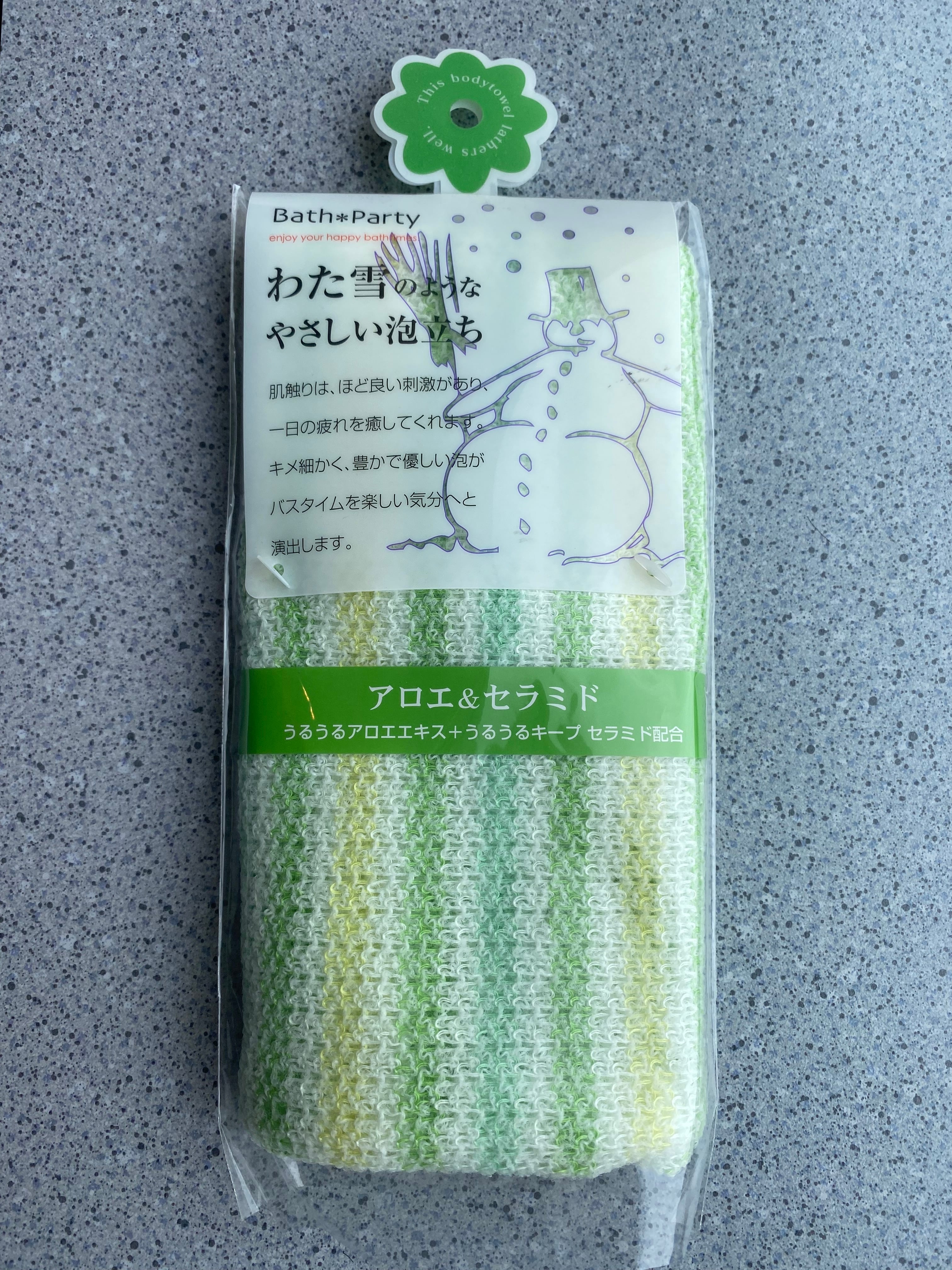 やさしい泡立ち 日本製ボディタオル | ヘアーオブジェ シゲ shige1918