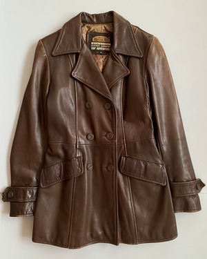 VENT COUVERT leather coat