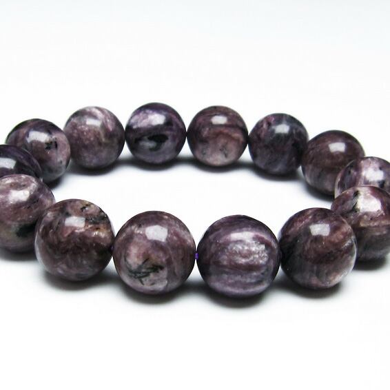 チャロアイト ブレスレット 16mm 一点物 おまかせ便 111-32126