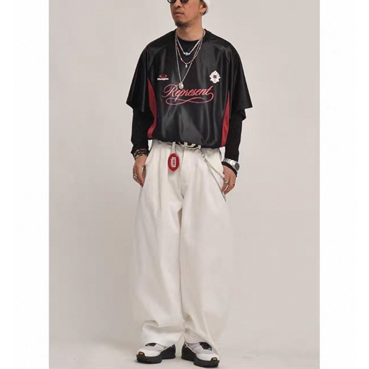 Sport panel number print tee 1474 - 13