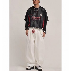 Sport panel number print tee 1474