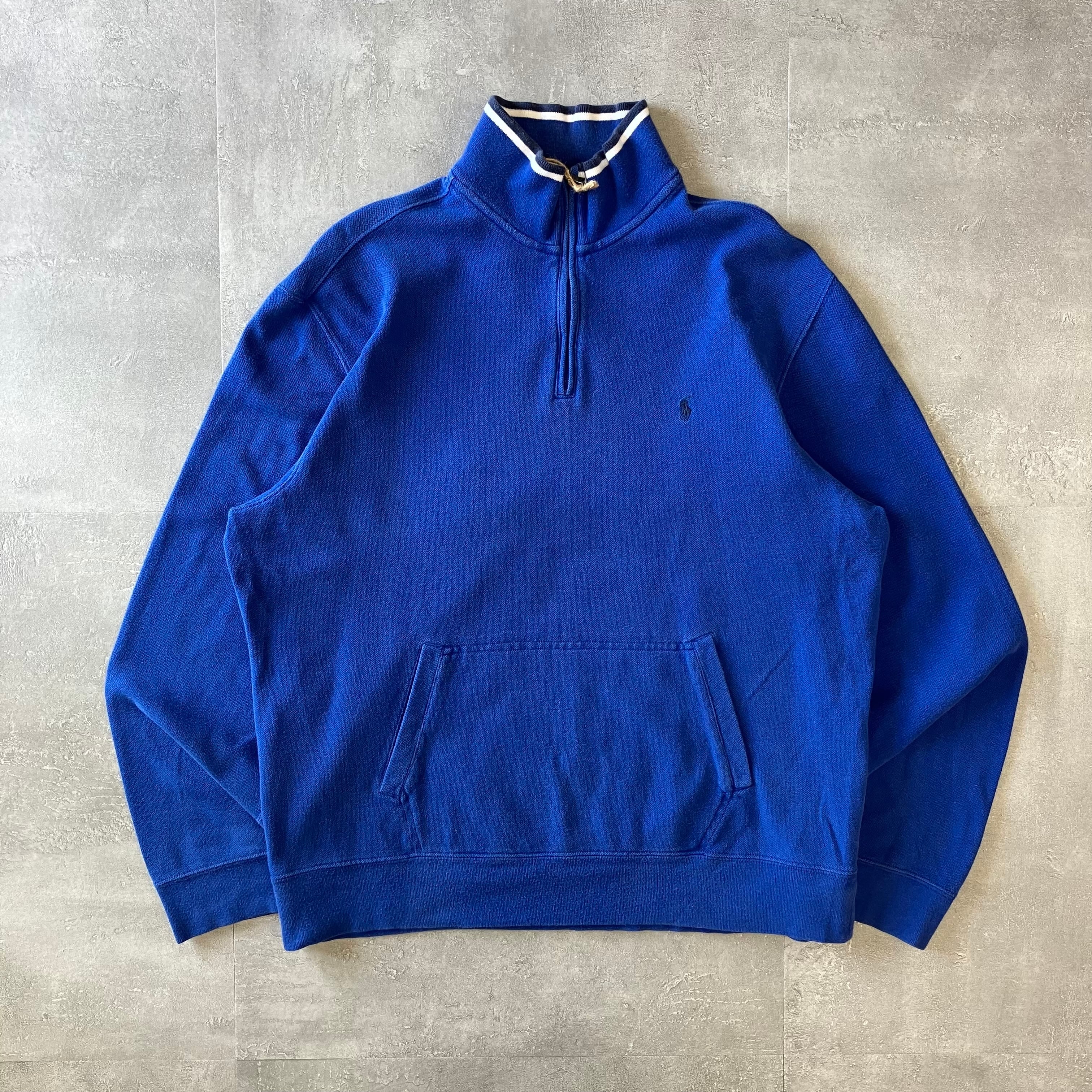 ポロラルフローレン ハーフジップ スウェット ワンポイント No.1675