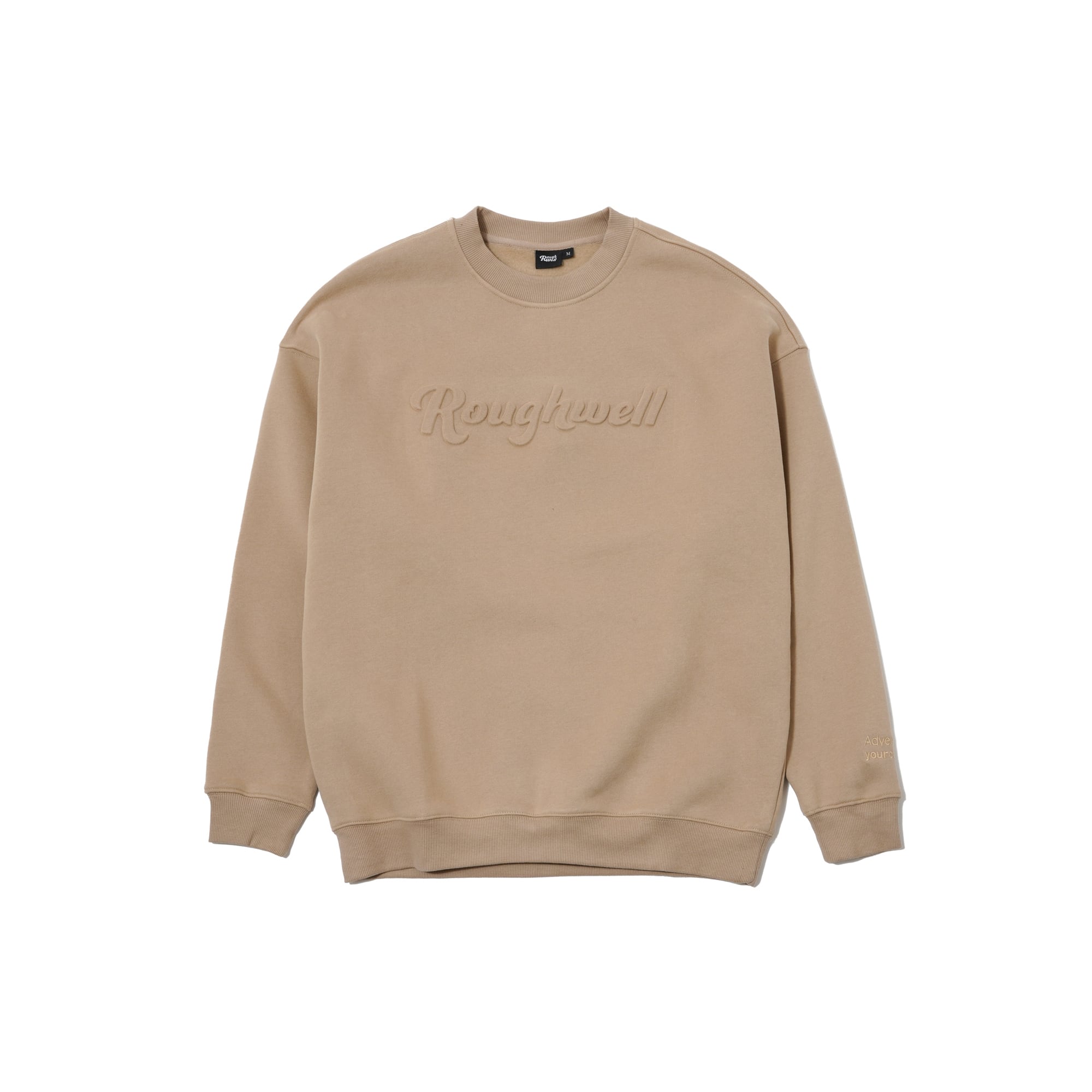 Roughwell EMBOSSED LOGO CREW SWEAT Lサイズ 176b9e1437718f98a4ad59af0b7265
