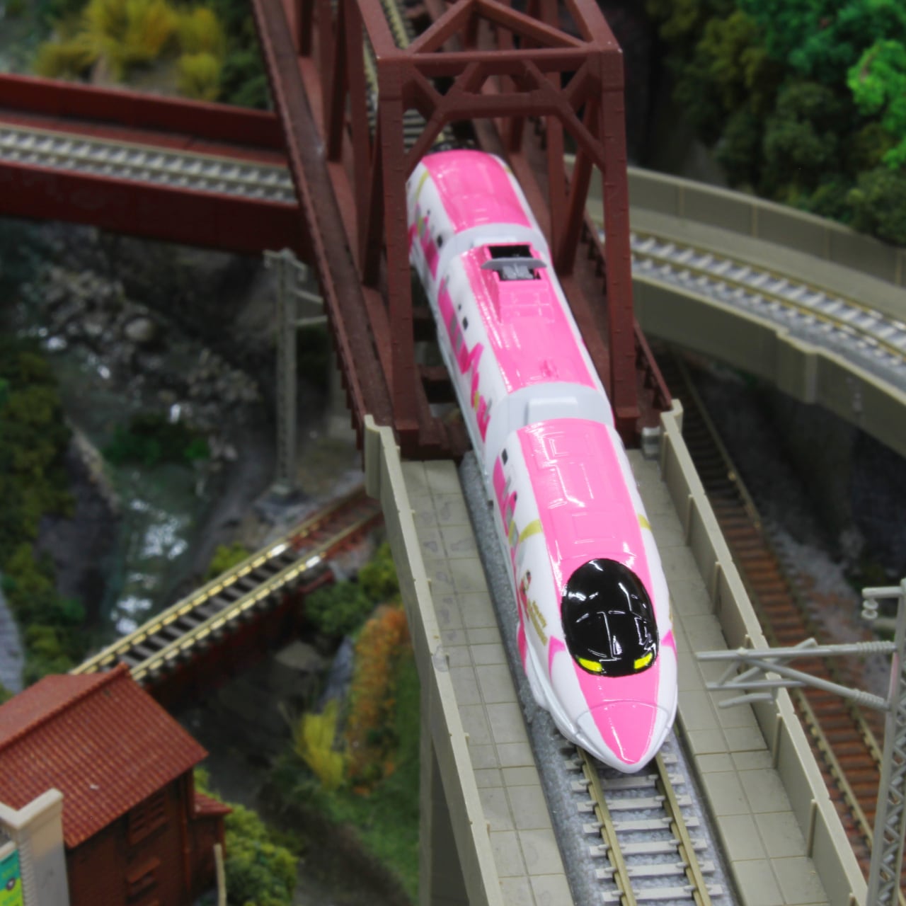 ST008-2 500系 ハローキティ新幹線 (Z SHORTY 500 Type Shinkansen