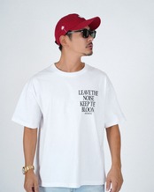 【#Re:room】MESSAGE PRINT T-SHIRT［REC915］