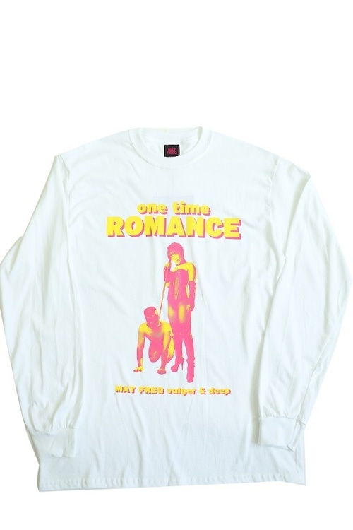 MAT FREQ(マットフレック)  ～ONE TIME ROMANCE L/S TEE WHITE～