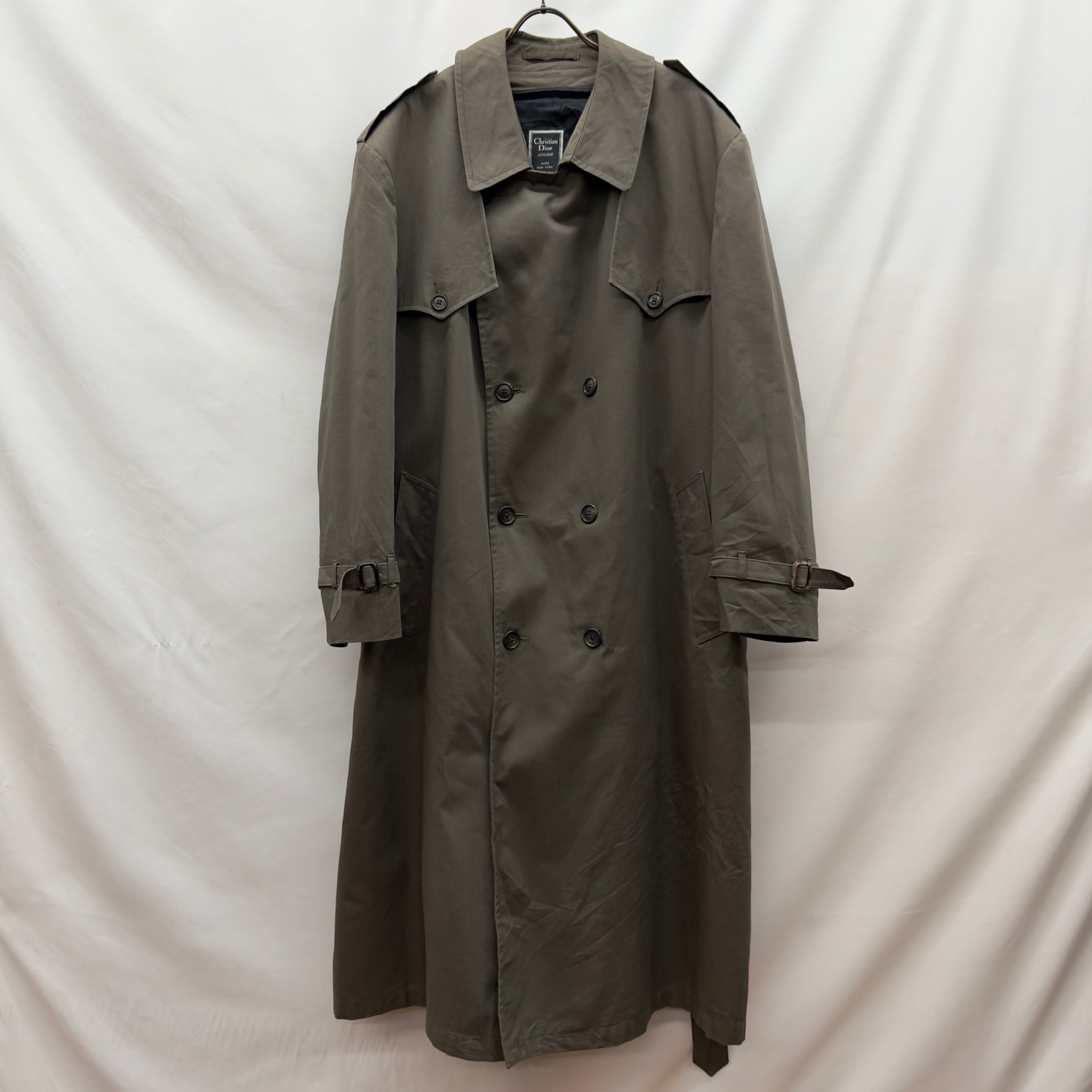 Christian Dior】trench coat クリスチャンディオール トレンチコート