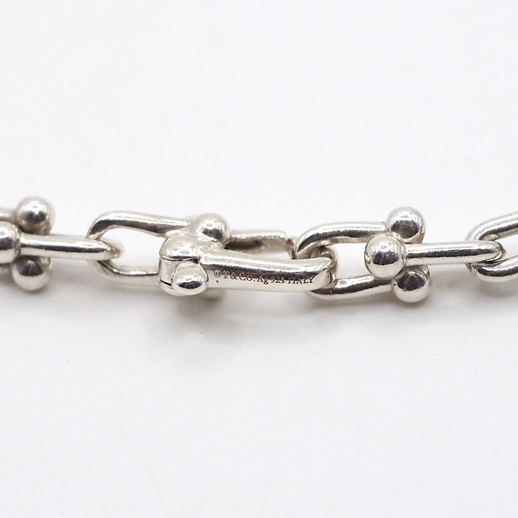 現行品】Tiffany&Co. ハードウェア マイクロリンクブレスレット