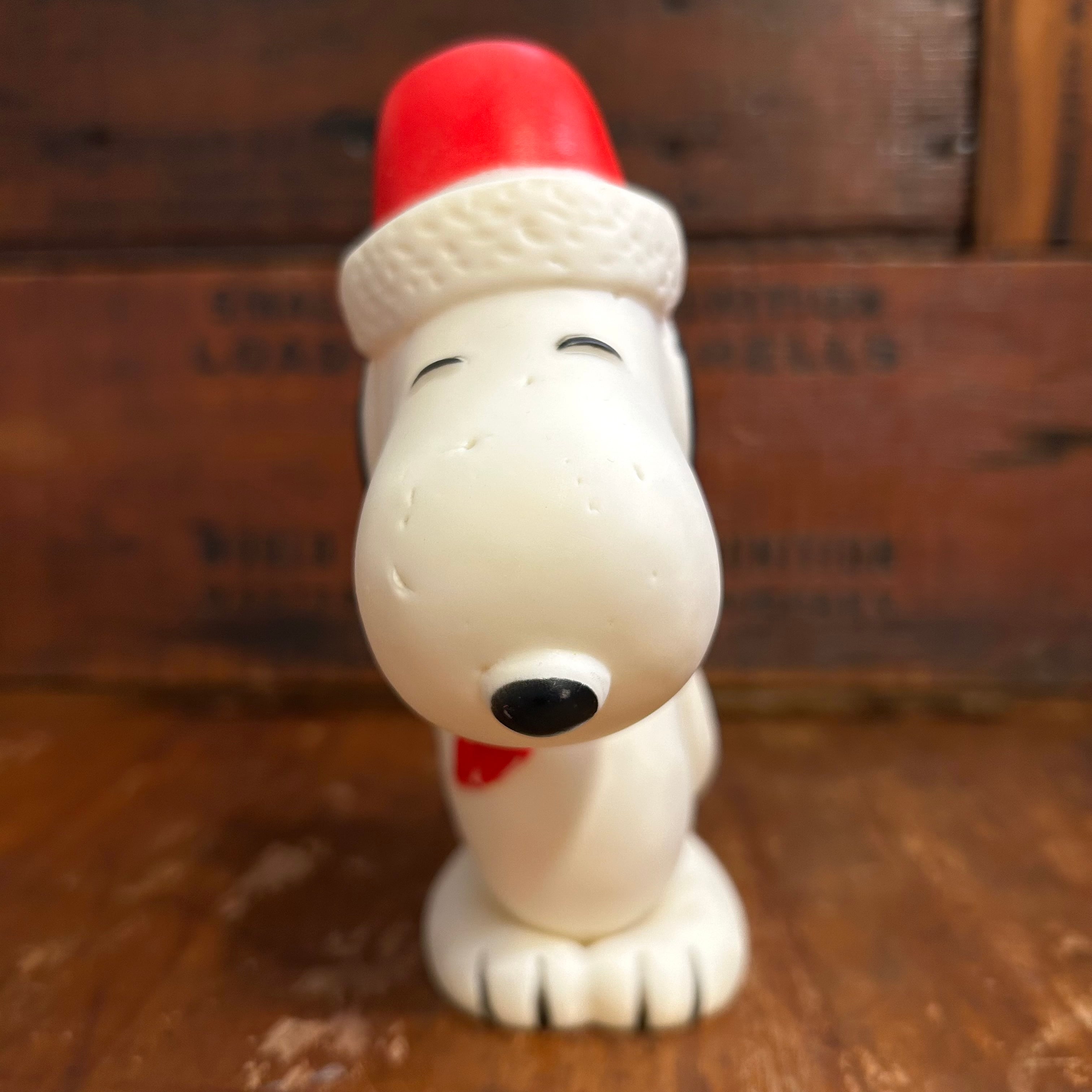 1960s-70s スヌーピー SANTA CLAUS ヴィンテージ スクイーズトイ 台湾